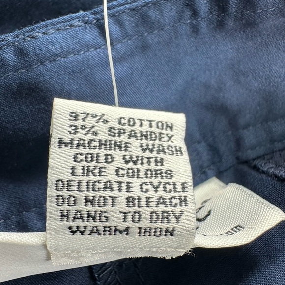 NWT North Style Blue Lightweight Flare Capri Pants Size 12 - Picture 7 of 7